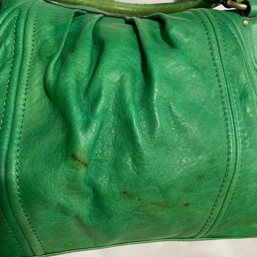 💚JUICY COUTURE💚 Vintage Vibrant Green Shoulder Bag - Picture 15 of 16